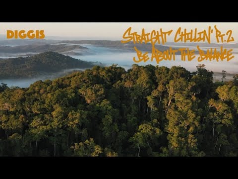 DIGGIS - STRAIGHT CHILLIN' Pt.2 BE ABOUT THE BALANCE (Prod. by PHONIKS) #kuranda #conscioushiphop