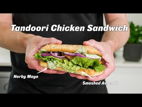 Tandoori Chicken Sandwich Recipe