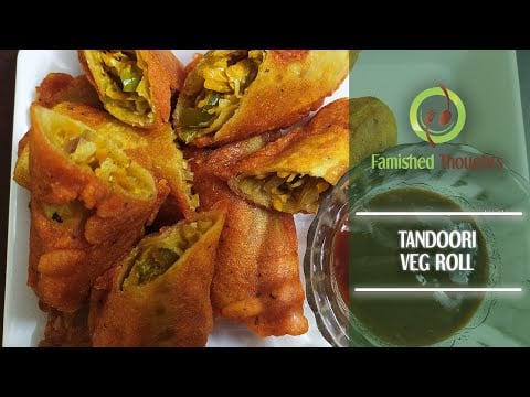 Tandoori Veg Roll Recipe | Veg Roll Recipe | Simple & Easy Vegetable Roll Recipe