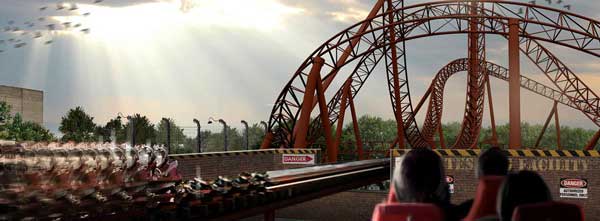 Capitol Bullet Train at motiongate Dubai