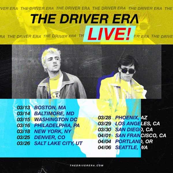 The Driver Era Announces Debut US Tour - Divine Magazine