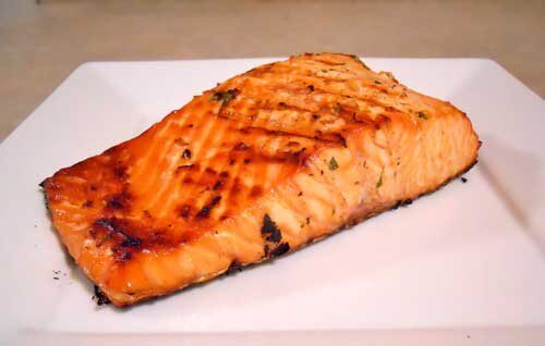 April 17 grilled salmon