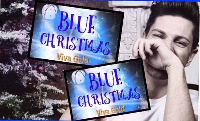 Blue Christmas by Viva Gold