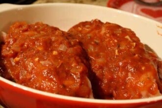 Chicken Breast in Red Sauce