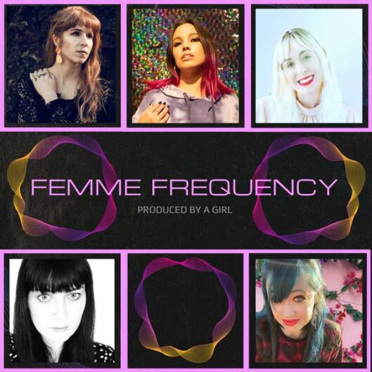 Copy of Femme Frequency Produced by a Girl Album Cover 002