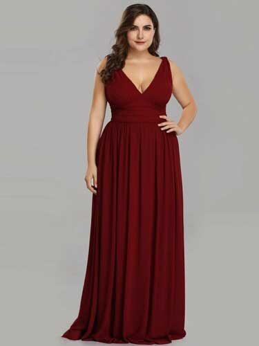 Decolletage dress