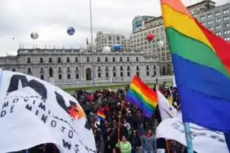 Gay rights rally in Chile Jerry Nelson