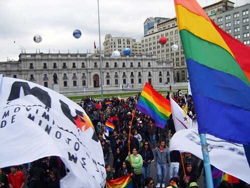 Gay rights rally in Chile Jerry Nelson