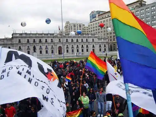 Gay rights rally in Chile Jerry Nelson