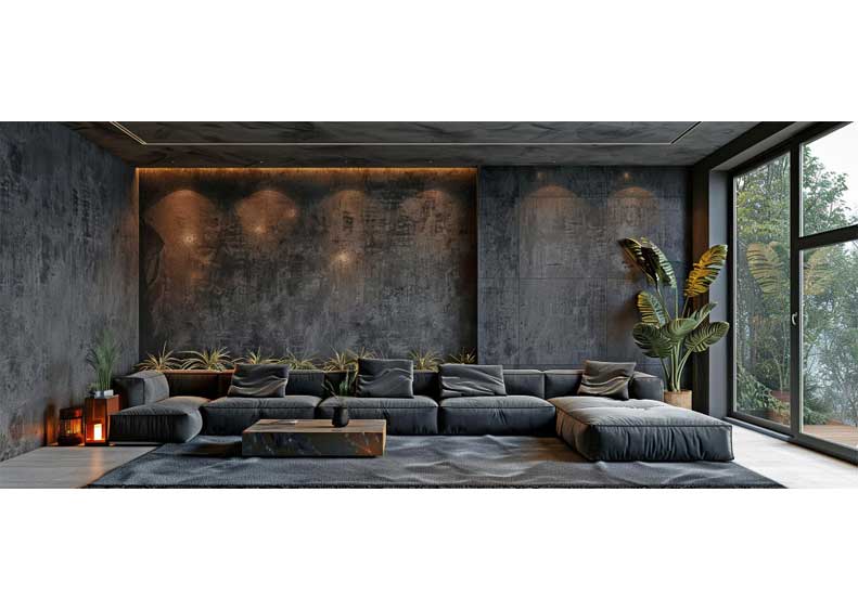 Interior Designs Using Concrete