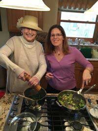 JJ Me Cooking Veggies