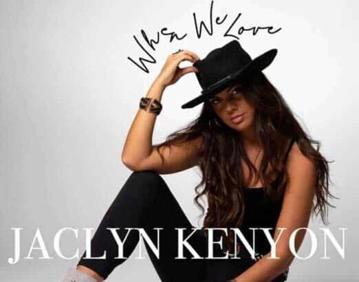 Jaclyn Kenyon single cover When We Love