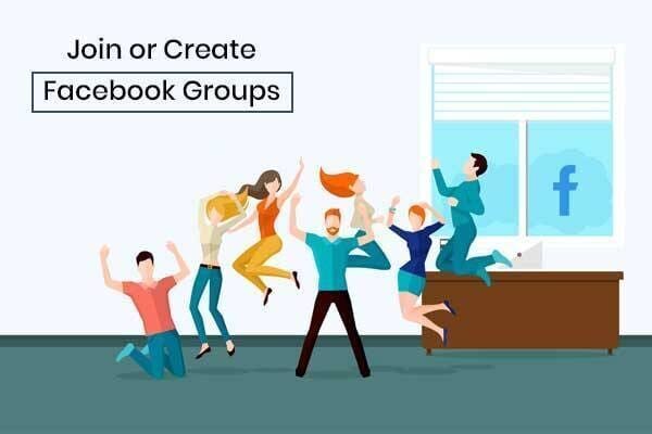 Join or Create Facebook Groups