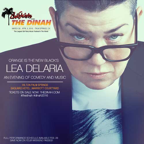 Lea DeLaria Dinah 2016