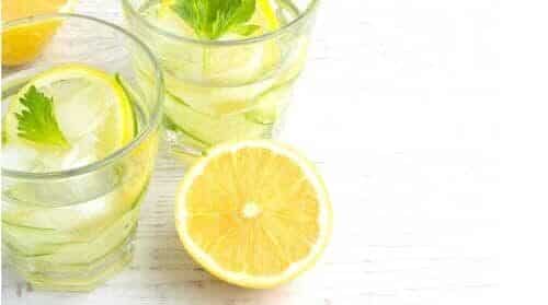 Lemon Water the Classic Beauty Drink