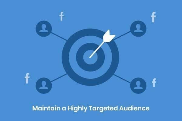 Maintain a Highly Targeted Audience