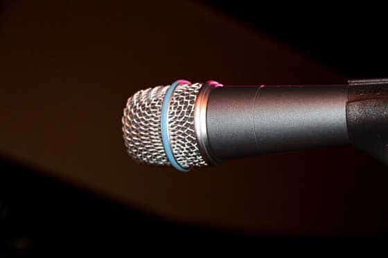 Microphone Gig Sound Music Show Dark Background 215001