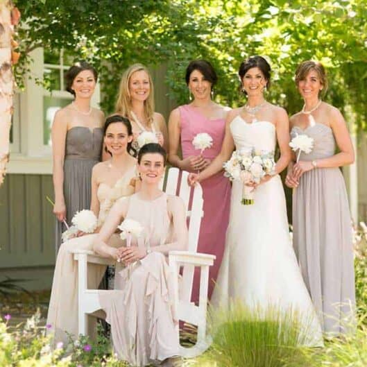 Mismatched Bridesmaid Dresses