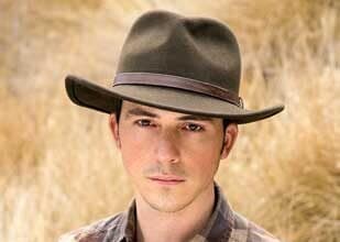 Nicholas Western Hat Grass 35 WEB ONLY