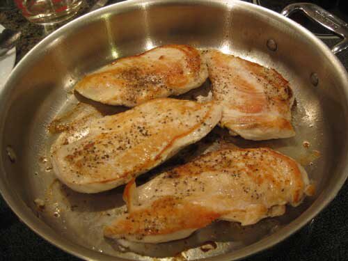Sauteeing Chicken Breasts