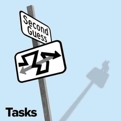 Tasks Second Guess Cover