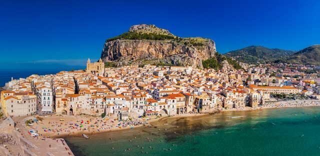 View of Cefalu from above 44945905581