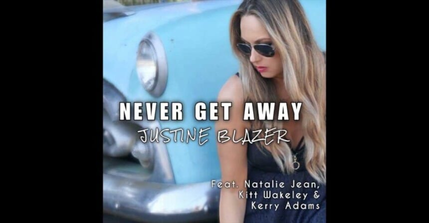 justine blazer never get away