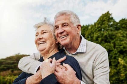 retired years are happy years shot happy senior couple spending time together outdoors
