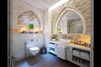 ways to make your bathroom look more expensive