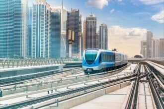 dubai metro railway united arab emirates