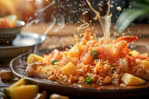 fried rice with shrimp