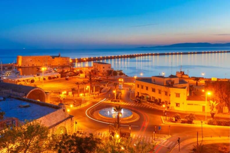 old harbour of heraklion crete greece original 1