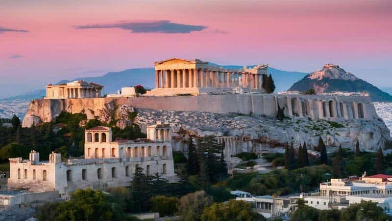 panoramic view of the acropolis of athens greece original 1