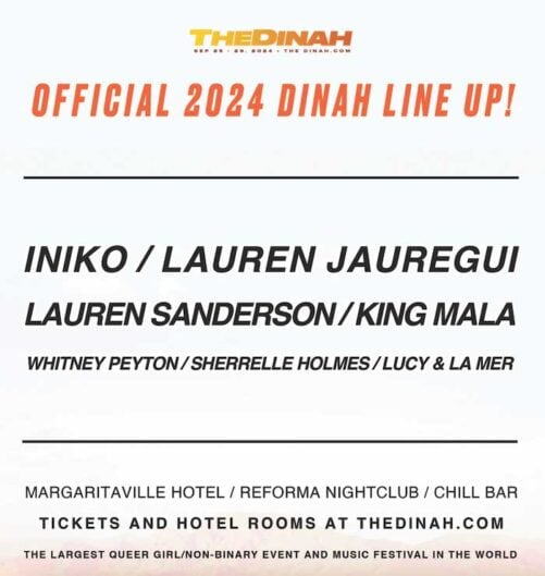 Dinah Line Up 2024