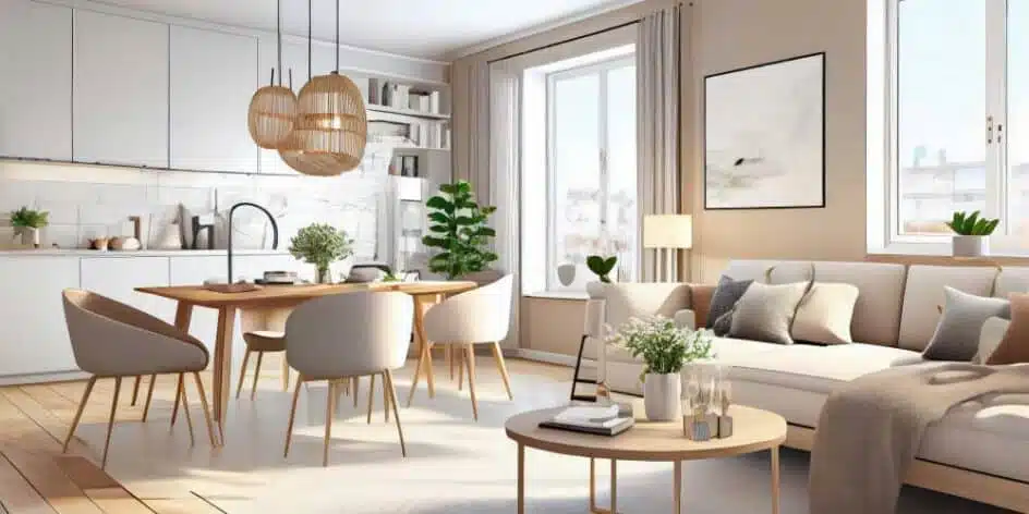 Stylish scandinavian living room scaled