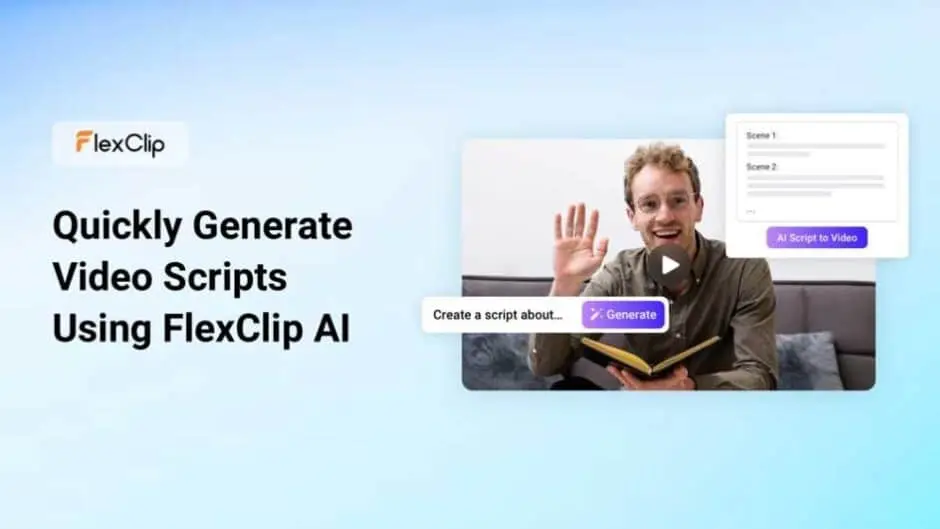 flexclip ai video script scaled