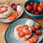 Strawberry pancakes