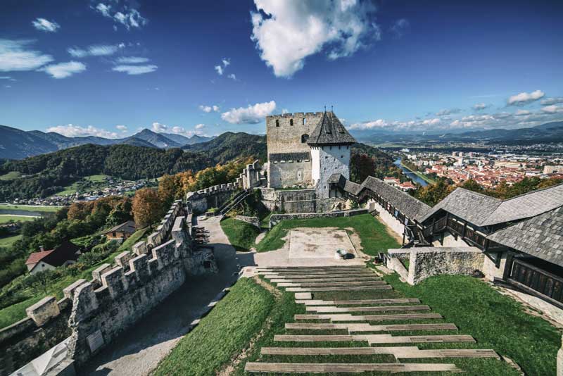 Castle in Celje city